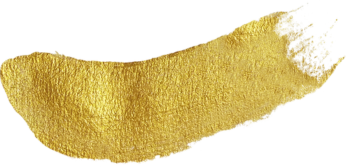 Gold Metallic Brushstroke	